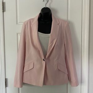 New York & Co light pink blazer